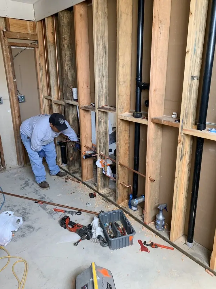 Commercial rough-in plumbing for Water Heater Replacement in Andersonville